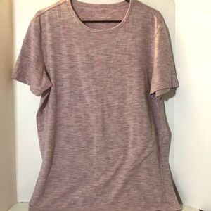 Marc Anthony short sleeve size large purple top casual weekend style kni…